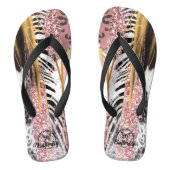 アンチ・ソーシャル・バタフライ・ビーチサンダル ビーチサンダル (フットベッド)