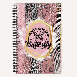 アンチ・ソーシャル・バタフライTo-Doリスト・ノートブック ノートブック