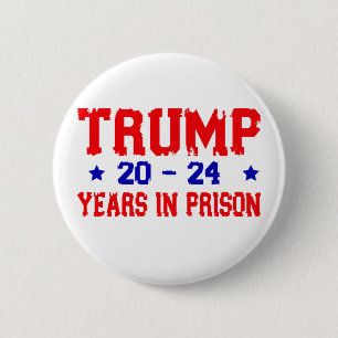 アンチ – トランプ20-24刑務所で、民主党員 缶バッジ