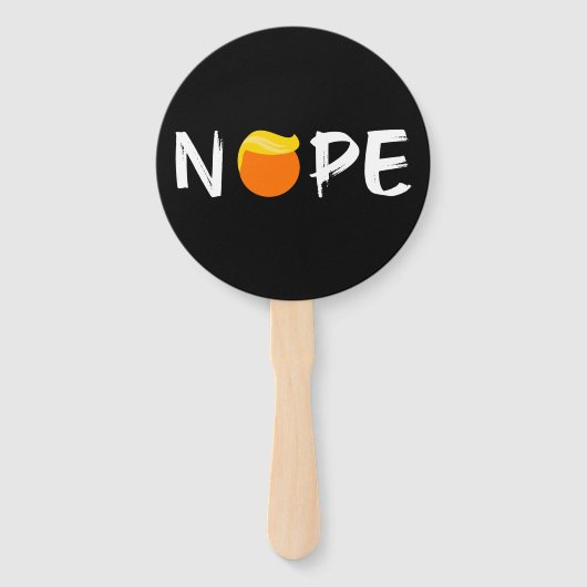 アンチ – トランプ – ノーペ版II ハンドファン (正面)