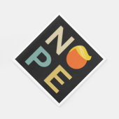 アンチ – トランプ – ノーペ版III スタンダードランチョンナプキン (角)