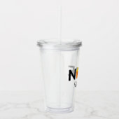 アンチ – トランプ – ノーペ、再びI アクリルタンブラー (右)