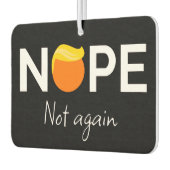 アンチ – トランプ – ノーペ、再びI カーエアーフレッシュナー (左)