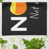 アンチ – トランプ – ノーペ、再びI キッチンタオル (折り畳み)