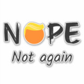 アンチ – トランプ – ノーペ、再びII シール (正面)