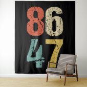 アンチ – トランプ – 86 47 I タペストリー (インサイチュ)