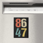 アンチ – トランプ – 86 47 I マグネット (インサイチュ (食洗機))