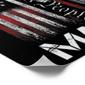 アンチ-バイデン氏ダークマガサポートトランプ ポスター (角)