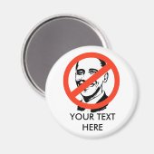 アンチ-バラクオバマ：アンチ – オバマ マグネット (正面/裏面)