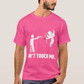 アンチ・バレンタインデーおもしろいはTouchしない Tシャツ