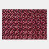 アンチ – バレンタイン壊れたハートパターン3 ラッピングペーパーシート (正面3)