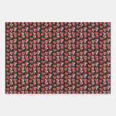 アンチ – バレンタイン壊れたハートパターン5 ラッピングペーパーシート (正面3)