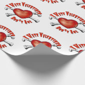 アンチ – バレンタイン私はバレンタインデーを嫌う；しない頼 ラッピングペーパー (角)