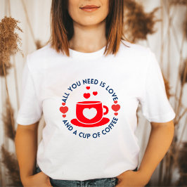 アンチ・バレンタイン・カップコーヒーラブギフトおもしろい展 Tシャツ