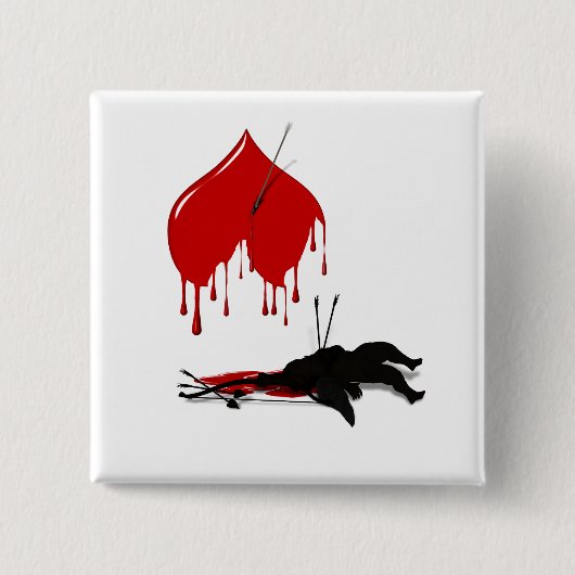 アンチ – バレンタインNo more Cupid 缶バッジ (正面)