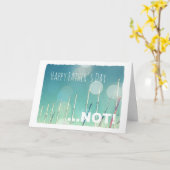 アンチ・ファザーズ・デイ・カード、悪いパパ家族機能障害 カード (黄色い花)