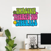 アンチ・リベラル ポスター (ホームオフィス)