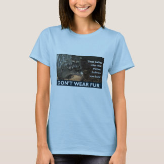 アンチ-毛皮 Tシャツ