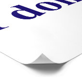 アンチ-Nikki Haley大統領 – 政治引用文 ポスター (角)