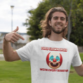 アンチ-VAXフリーピエロシューズTシャツ Tシャツ