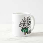 アンチBBC コーヒーマグカップ (正面右)
