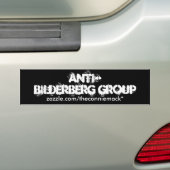 アンチBilderberg IIのバンパーステッカー バンパーステッカー (車上)