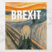 アンチBREXIT, "The Scream" by Edvard Munch, 1893: ワインラベル (シングルラベル)