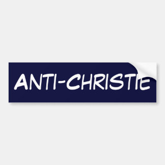 アンチChristie バンパーステッカー