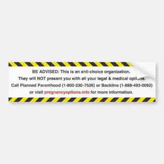 アンチCPCバンパーステッカー(正常な) バンパーステッカー