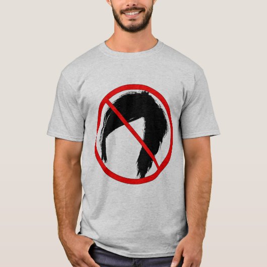 アンチEmoのTwoferの乗組員の長袖のTシャツ Tシャツ (正面)