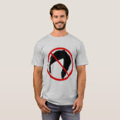 アンチEmoのTwoferの乗組員の長袖のTシャツ Tシャツ (正面フル)