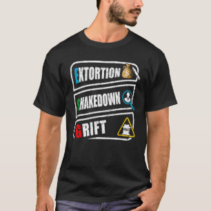 アンチESGネット擬似科学ゼロ共和制ミーム Tシャツ