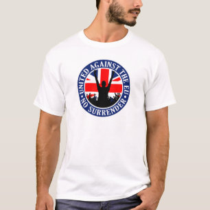 アンチEUイギリス-降伏無し Tシャツ