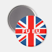 アンチEU英国国旗 マグネット (正面/裏面)