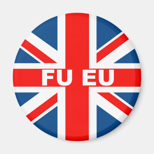 アンチEU英国国旗 マグネット (正面)