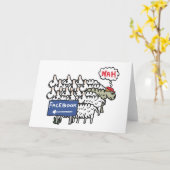 アンチFacebook カード (黄色い花)