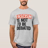 アンチFACISM Tシャツ (正面)