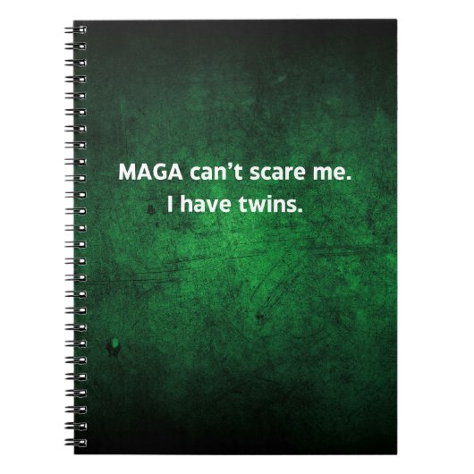 アンチMAGAツインモムズ ノートブック (正面)