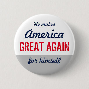 アンチMake America 素晴らし Againカスタム Statement 缶バッジ