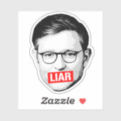 アンチMike Johnson嘘つきステッカー シール (シート)