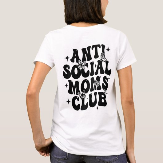 アンチMOMSクラブ Tシャツ (裏面)