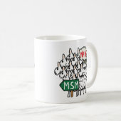 アンチMSM コーヒーマグカップ (正面右)