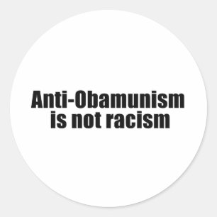 アンチObamunismは人種的優越感ではないです ラウンドシール