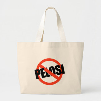 アンチPelosi/アンチナンシーPelosi ラージトートバッグ