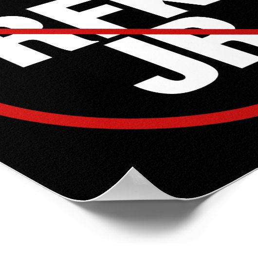 アンチRFK Jr.ロバート・F・ケネディ・ヤードに対する投票 ポスター (角)