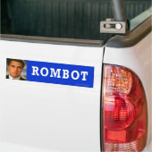 アンチRomneyのステッカーRombot バンパーステッカー (トラック上)