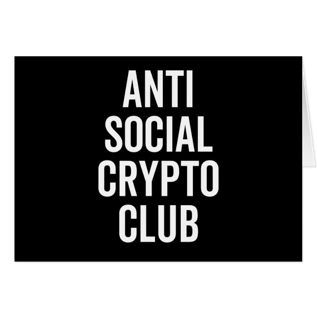 アンチSocial Crypto Club (正面横)