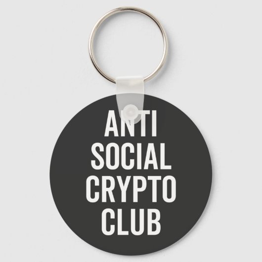 アンチSocial Crypto Club キーホルダー (正面)