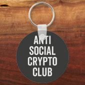 アンチSocial Crypto Club キーホルダー (正面)