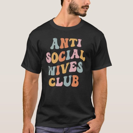 アンチSOCIAL WIRESクラブ Tシャツ (正面)